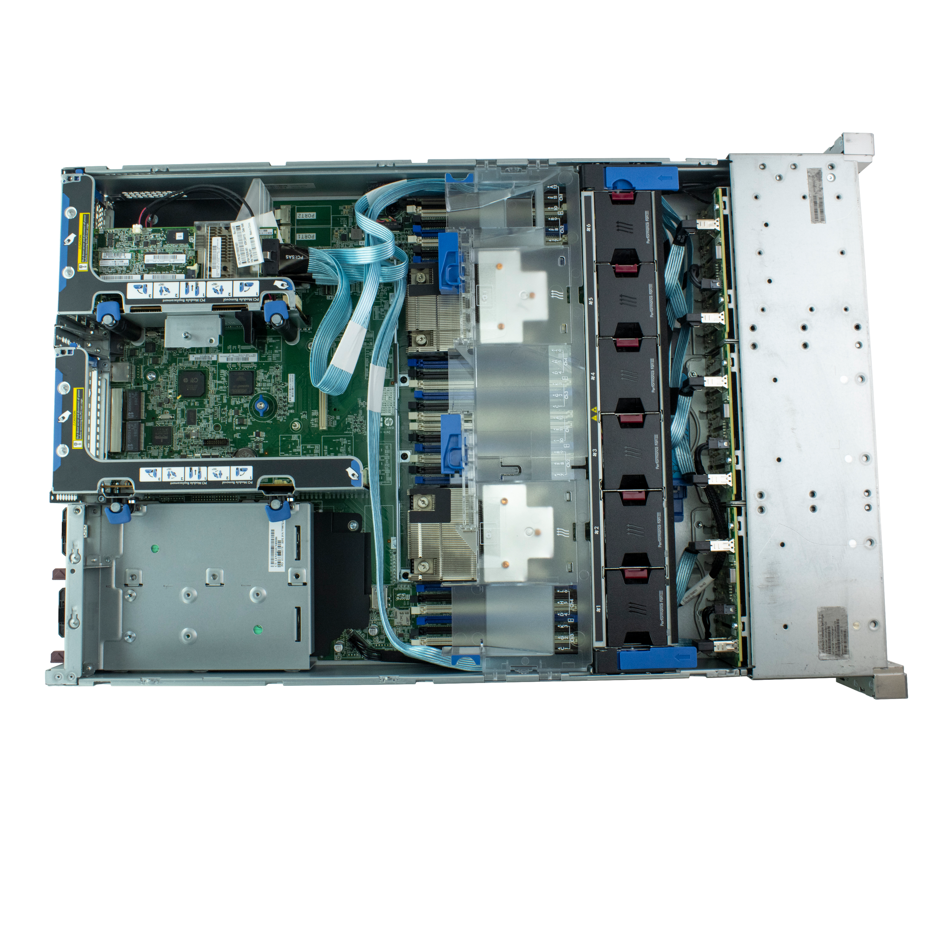 Сервер HP DL380 G9 noCPU 24хDDR4 3xP440 4Gb iLo 2х800W PSU Ethernet 4х1Gb/s 24х2,5" FCLGA2011-3 (4)